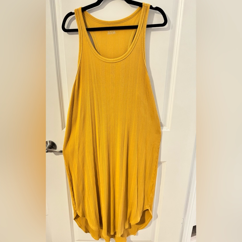 Aerie Ribbed Racerback Midi Dress
